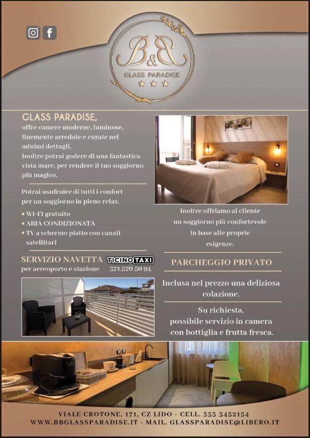 B&B Glass Paradise 卡坦扎罗 外观 照片